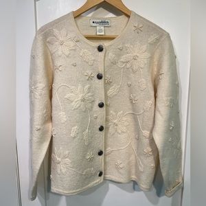 Appleseed’s Petites 100% wool Cardigan PL